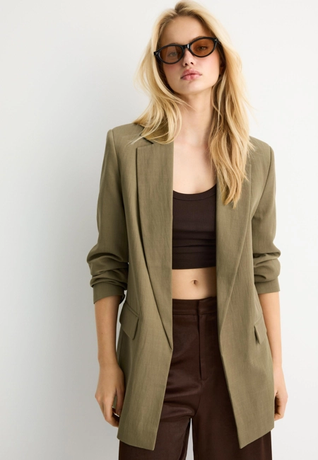 Stradivarius Базовый пиджак рустик