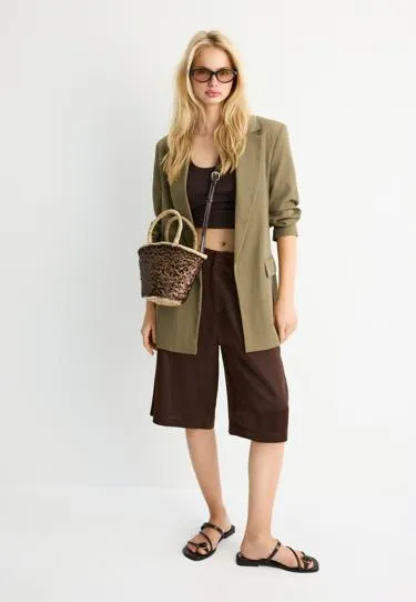 Базовый пиджак рустик