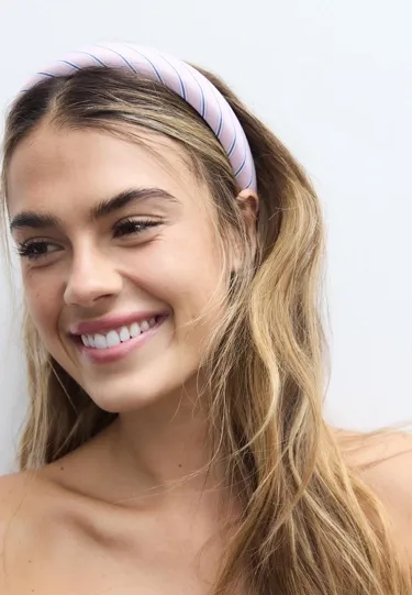 Жесткий ободок в полоску