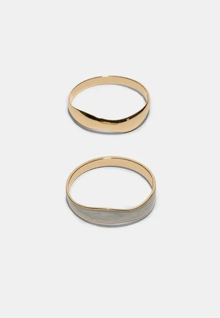 Набор из 2 браслетов с эмалью- Заказать в России