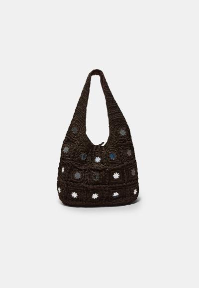 Stradivarius Большая сумка на плечо с зеркалами