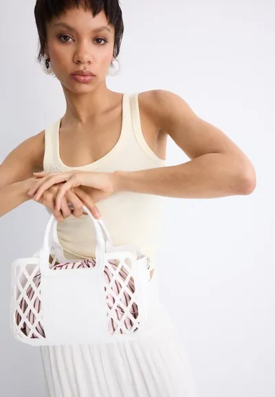 Комбинированная сумка-тоут- Заказать в России