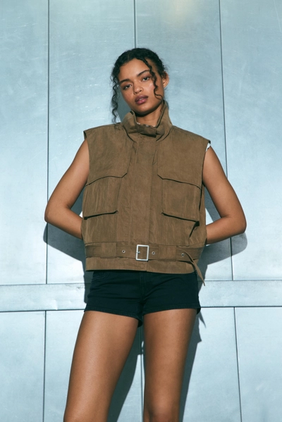 Stradivarius Базовый жилет свободного кроя