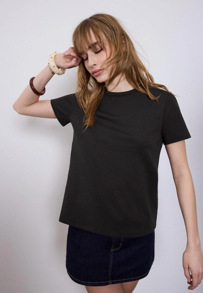 Stradivarius Базовая футболка REGULAR из мягкой ткани