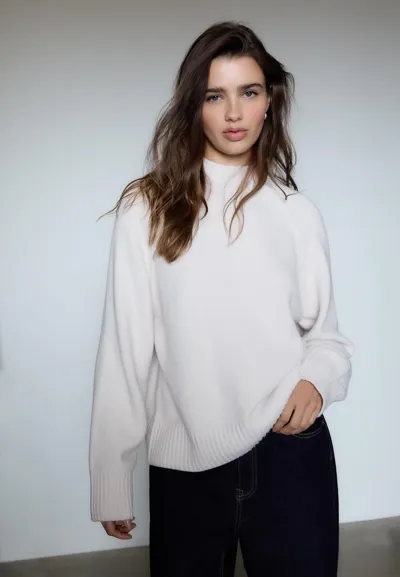 Базовый вязаный свитер- Заказать в России