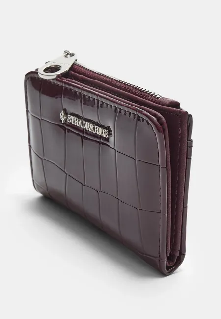 Кошелек для карт с тиснением под кокос- Заказать в России