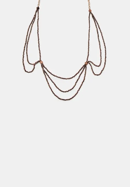 Многофункциональное ожерелье с бусинами