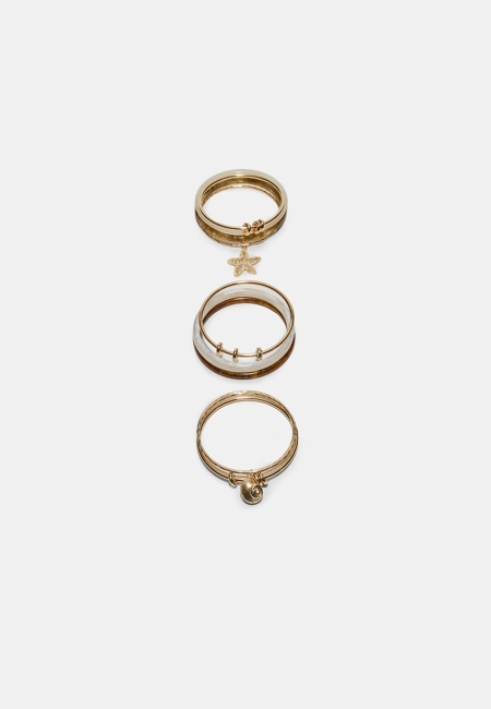 Набор из 10 браслетов с морскими шармами- Заказать в России