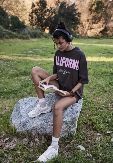 Футболка с принтом