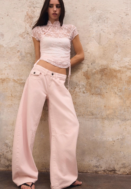 Stradivarius Джинсы балоны с низкой посадкой купить с доставкой.