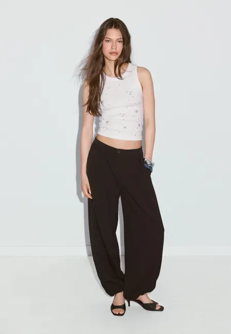 Майка-борцовка с отделкой- Заказать в России