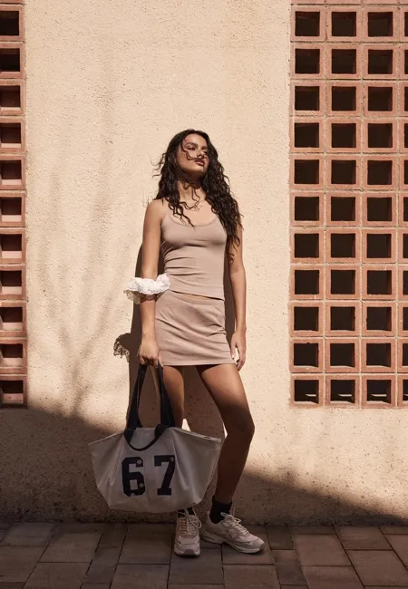 Вязаный топ с горловиной халтер- Заказать в России