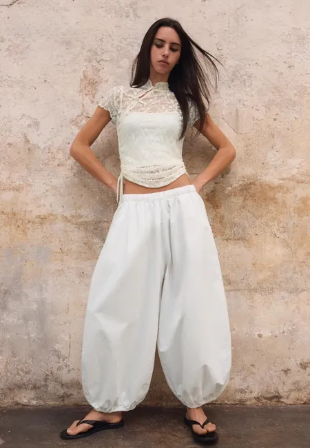 Футболка в стиле ципао