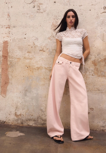 Stradivarius Футболка в стиле ципао