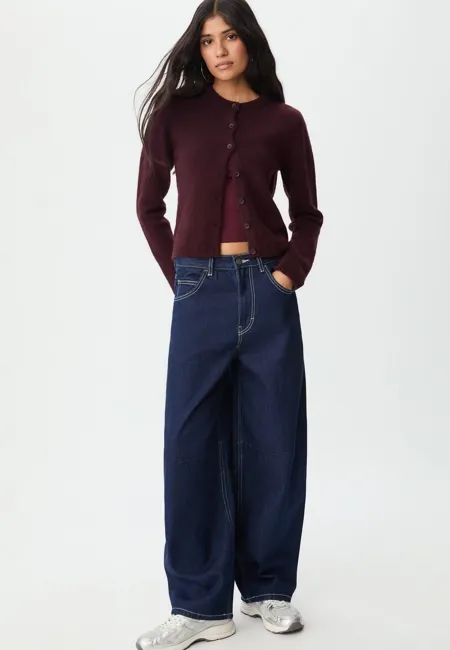 Трикотажный кардиган на пуговицах