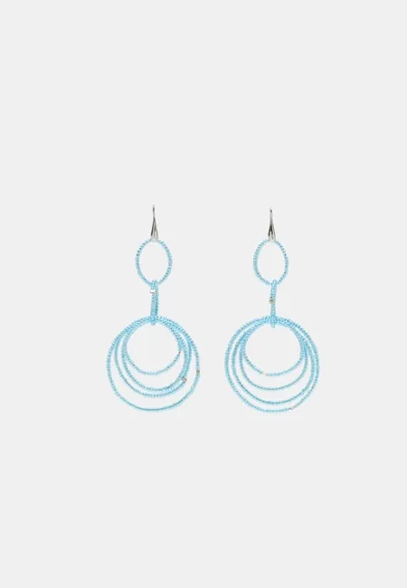 Длинные серьги с бусинами