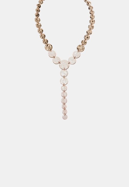 Stradivarius Колье-лассо с эмалированной текстурой купить с доставкой.