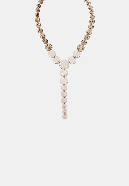 Колье-лассо с эмалированной текстурой- Заказать в России