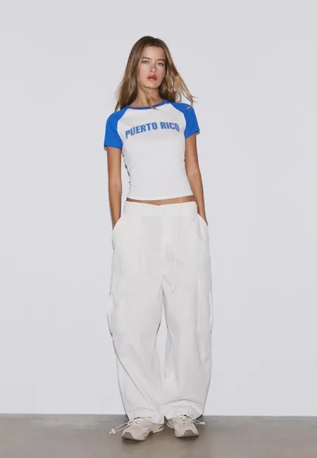 Stradivarius Футболка с принтом