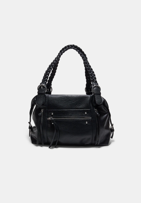 Stradivarius Сумка на плечо с плетеной ручкой