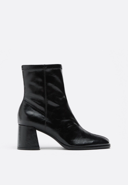 Stradivarius Базовые ботильоны на среднем каблуке купить с доставкой.