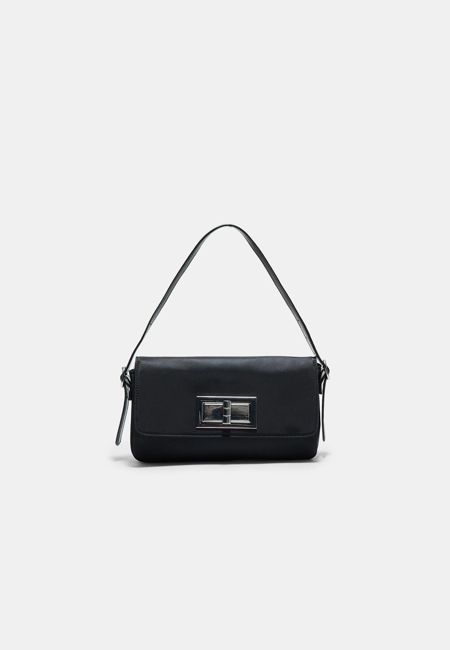Stradivarius Сумка на плечо с металлической застежкой купить с доставкой.