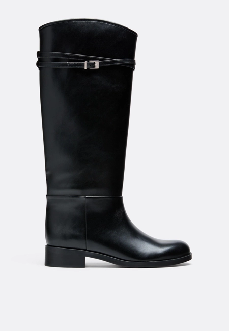 Stradivarius Сапоги для верховой езды