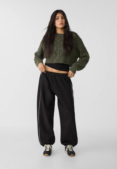 Stradivarius Джоггеры с окантовкой