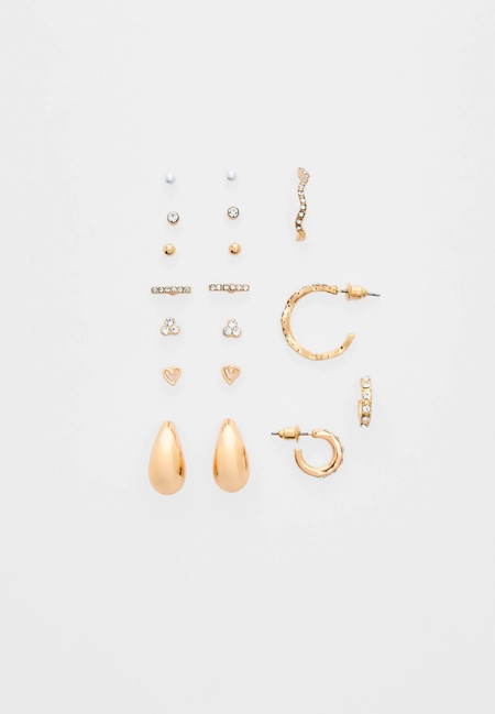 Набор из 9 мини-серегек-капелек- Заказать в России