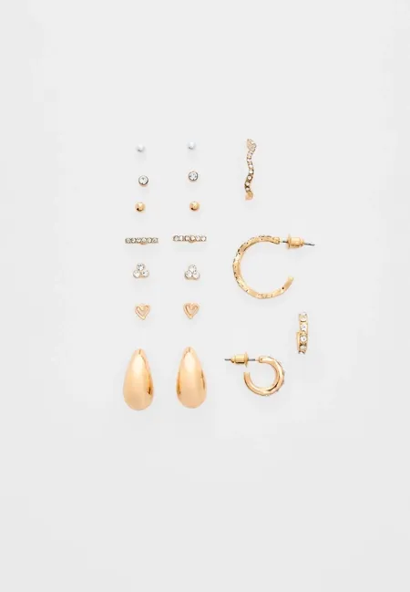 Набор из 9 мини-серегек-капелек- Заказать в России