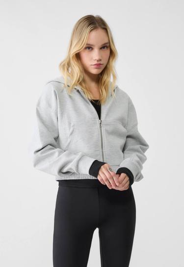 Stradivarius Худи с карманами