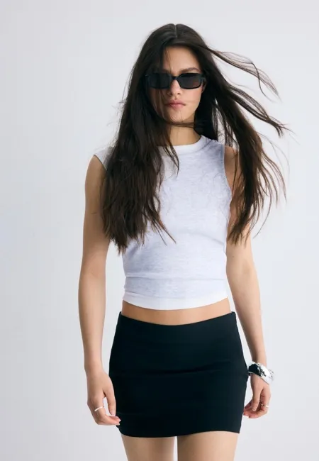 Юбка-брюки из бенгалина- Заказать в России