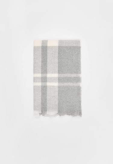 Stradivarius Шарф в клетку