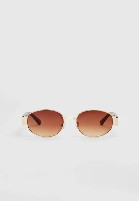 Очки с металлическими дужками