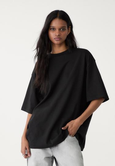 Stradivarius Футболка оверсайз