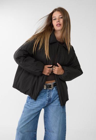Stradivarius Стеганая куртка классического кроя