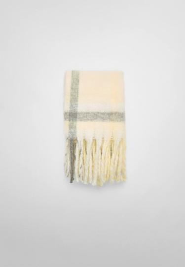 Stradivarius Мягкий шарф в клетку