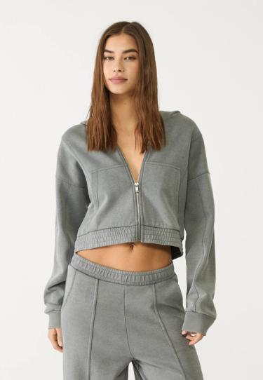 Stradivarius Худи с карманами