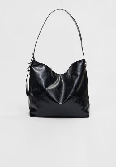 Stradivarius Сумка-мешок из искусственной кожи