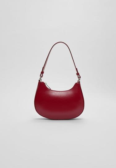Stradivarius Полукруглая сумка с плечевым ремнем