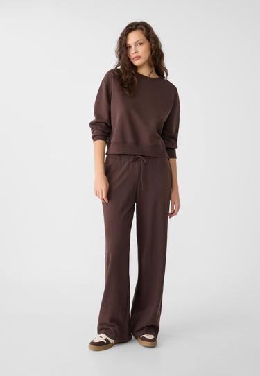 Stradivarius Джоггеры с широкими штанинами