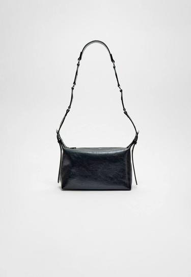 Stradivarius Сумка с ремнем через плечо и заклепками