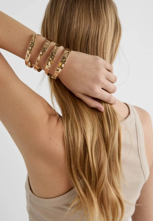 Большой рельефный браслет- Заказать в России