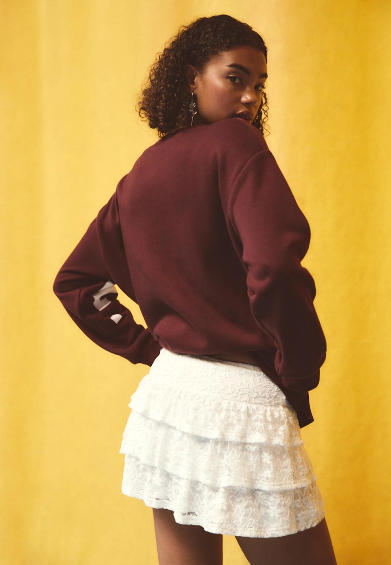 Юбка-шорты с кружевом