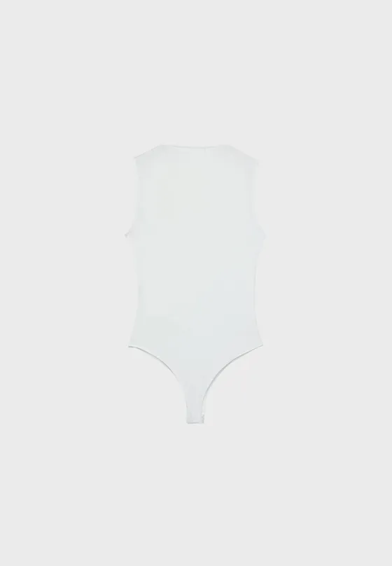 Боди с квадратным вырезом