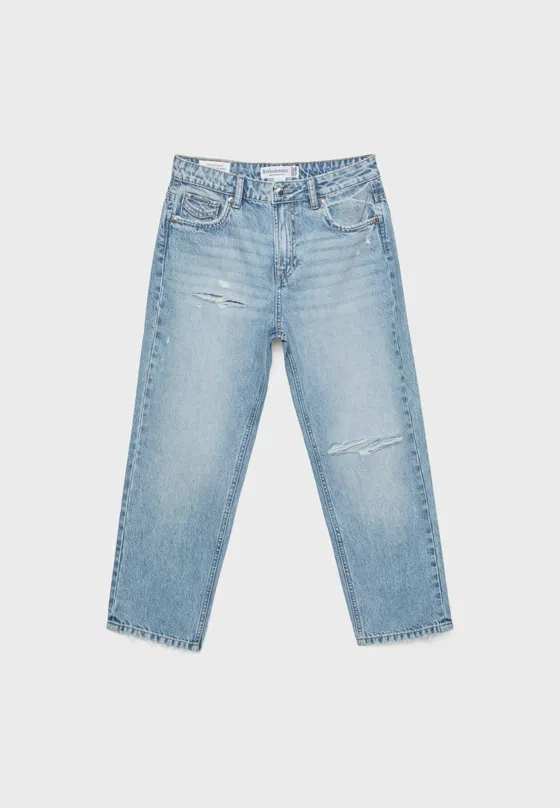 Джинсы mom fit