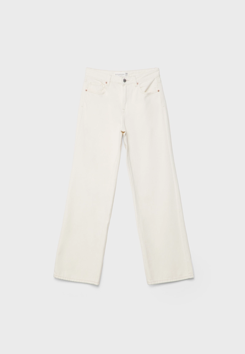 D92 Джинсы прямого широкого кроя