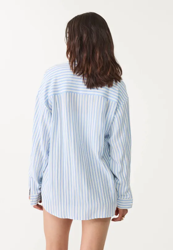 Повседневная рубашка в стиле рустик