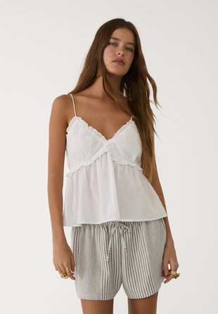 Топ на бретельках с завязками- Заказать в России