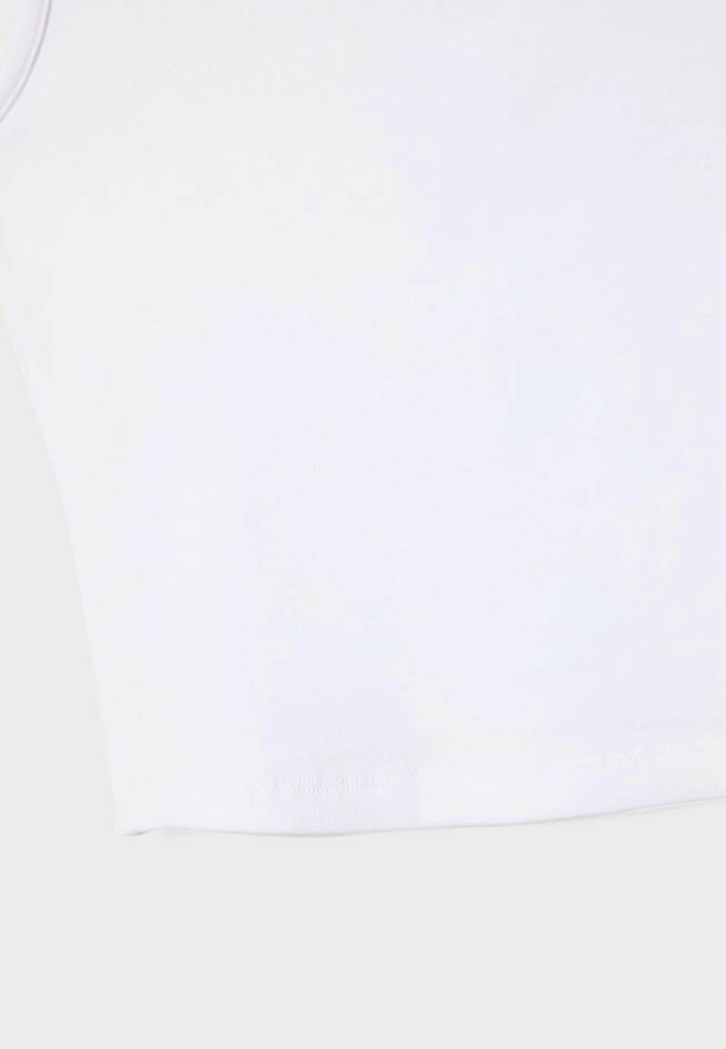 Эластичный топ на бретельках